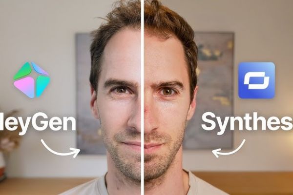 So sánh HeyGen vs Synthesia tạo AI Avatar