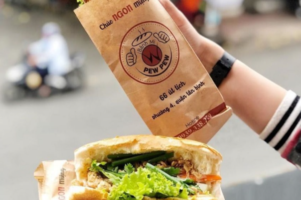 Túi giấy kraft đựng bánh mì quảng bá thương hiệu, tại sao không ?