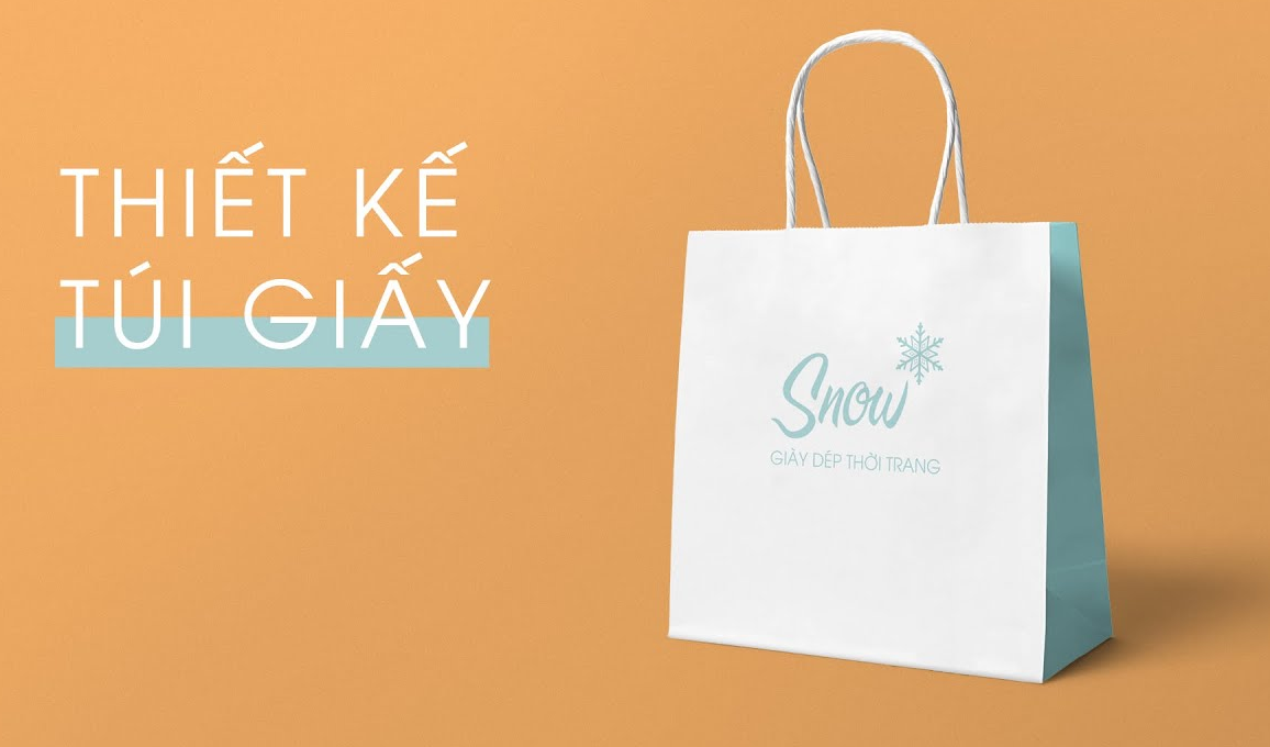 Thiết kế túi giấy, in túi giấy